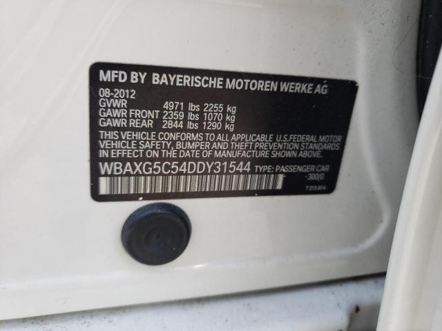 Photo 10 from auction – 2013 BMW 528 I with VIN WBAXG5C54DDY31544