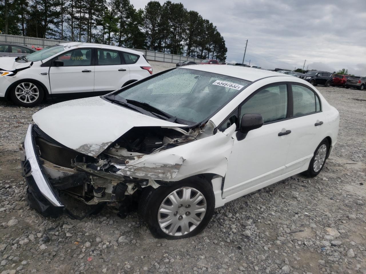 Photo 2 from auction – 2010 HONDA CIVIC VP with VIN 19XFA1F39AE006239