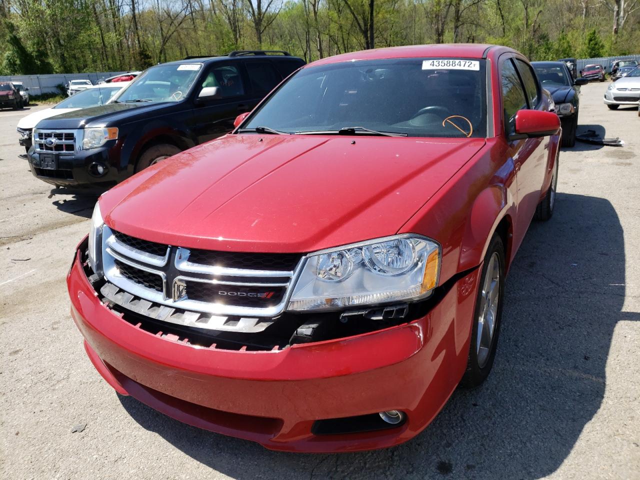 Photo 2 from auction – 2011 DODGE AVENGER LU with VIN 1B3BD2FG3BN528782