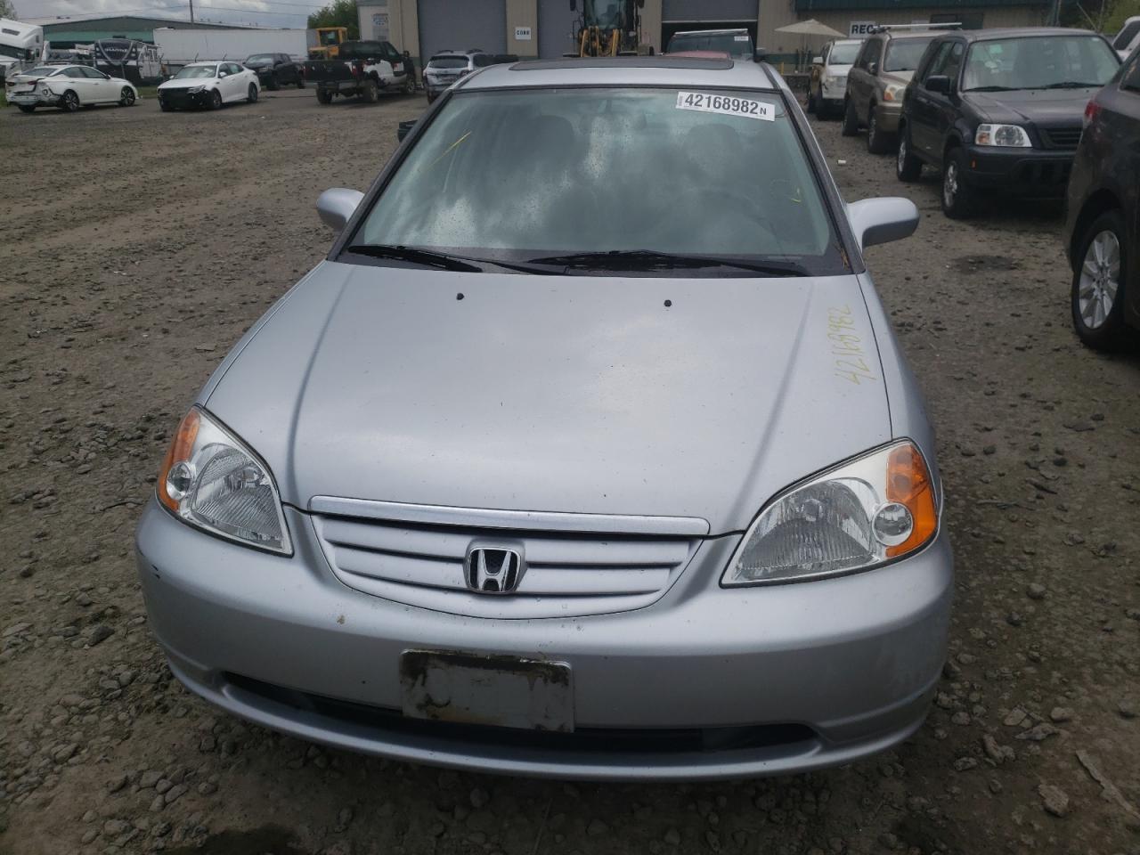 Photo 9 from auction – 2001 HONDA CIVIC EX with VIN 2HGES26751H506051