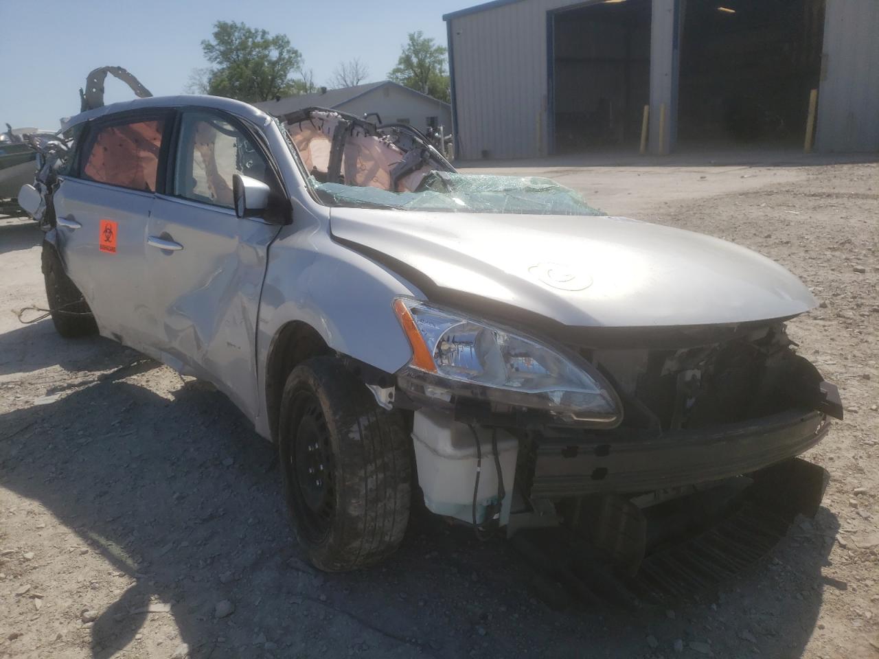 Photo 1 from auction – 2014 NISSAN SENTRA S with VIN 3N1AB7AP5EY241376