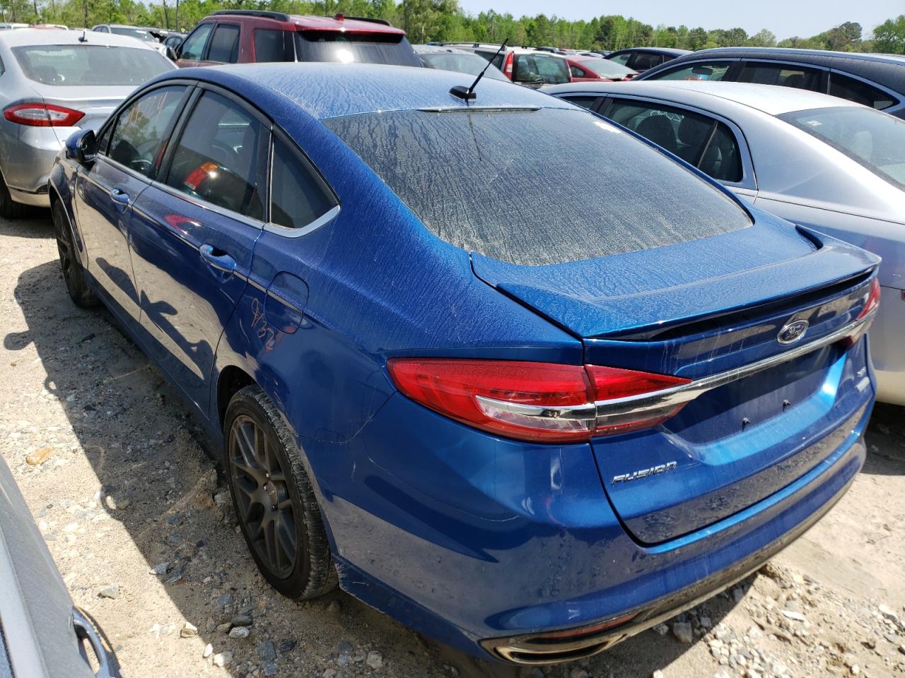 Photo 3 from auction – 2017 FORD FUSION SE with VIN 3FA6P0H91HR297841