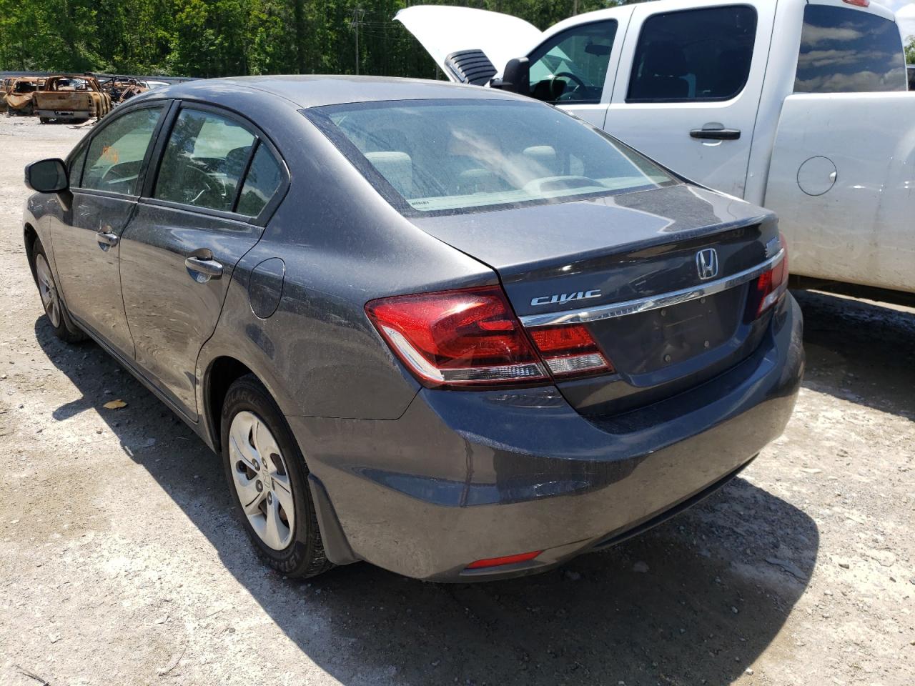 Photo 3 from auction – 2013 HONDA CIVIC LX with VIN 2HGFB2F50DH565564