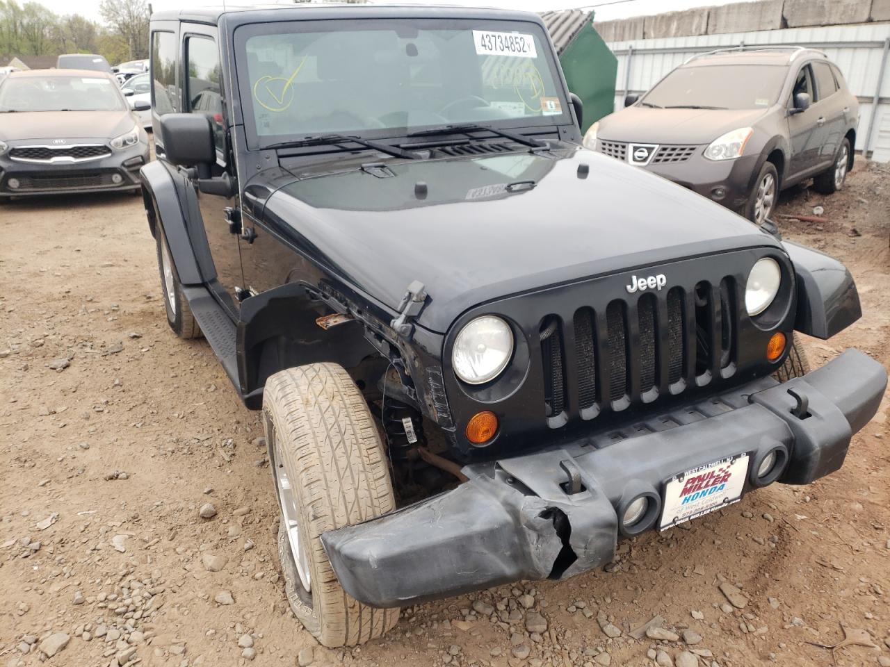 Photo 9 from auction – 2007 JEEP WRANGLER S with VIN 1J8FA54177L160160