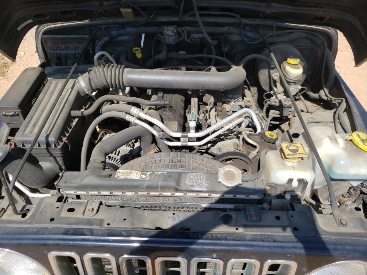 Photo 7 from auction – 2005 JEEP WRANGLER X with VIN 1J4FA39S05P306766