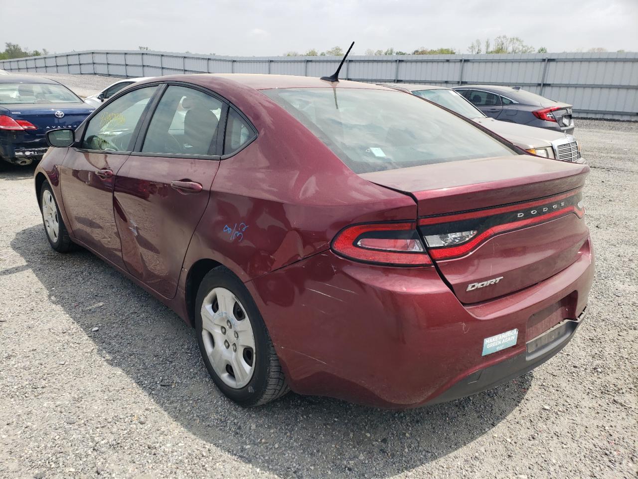 Photo 3 from auction – 2015 DODGE DART SE with VIN 1C3CDFAA8FD345651