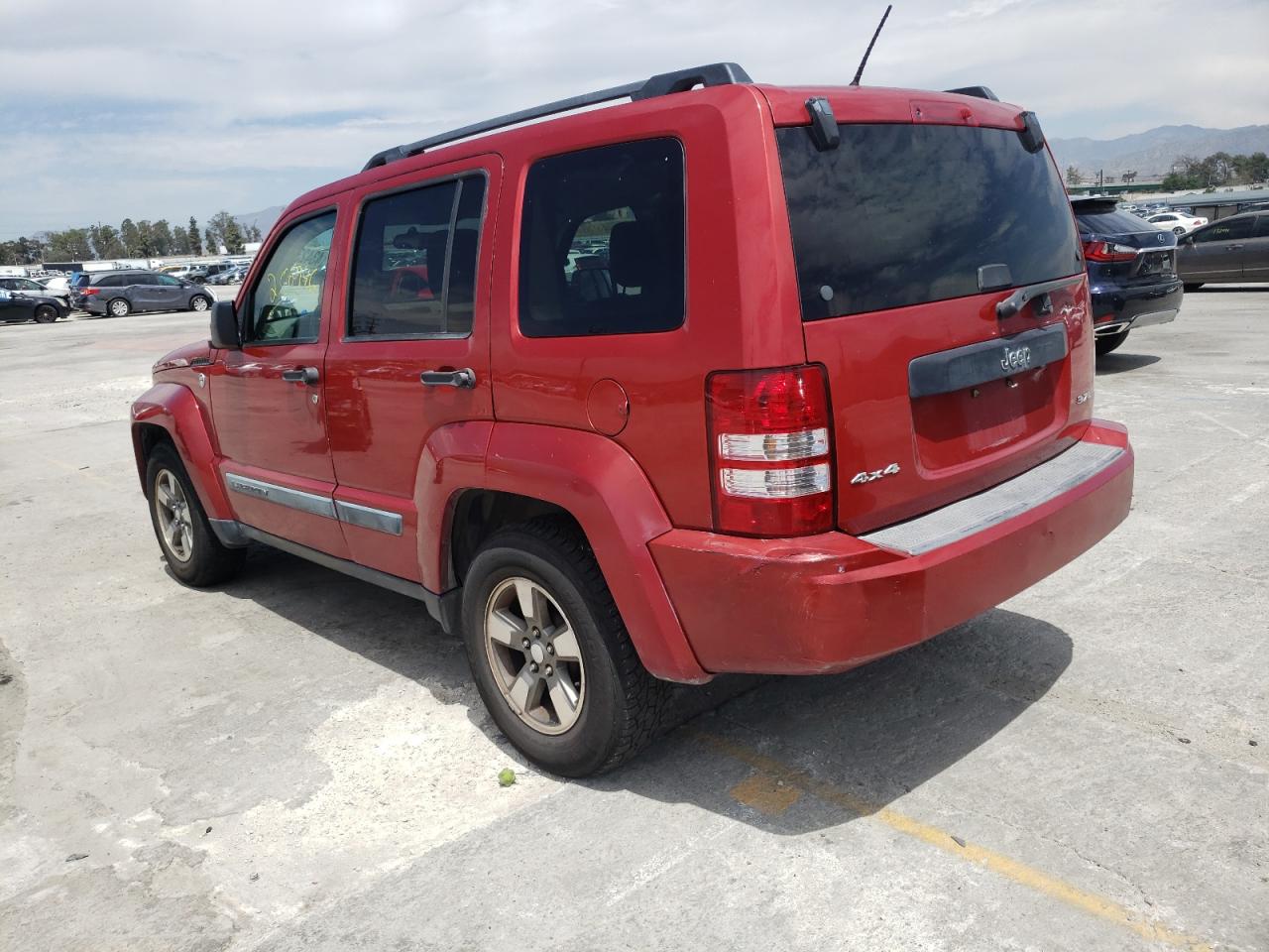 Photo 3 from auction – 2008 JEEP LIBERTY SP with VIN 1J8GN28K58W248666