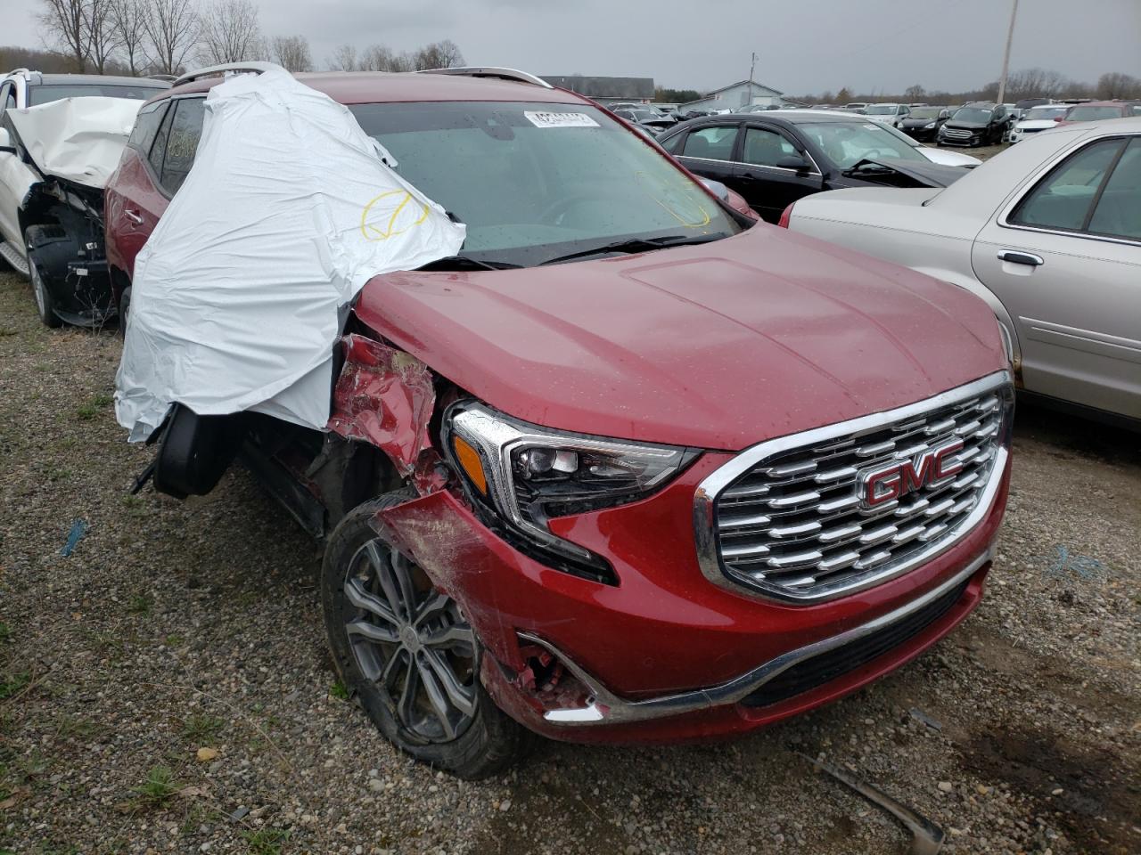 Photo 1 from auction – 2018 GMC TERRAIN DE with VIN 3GKALXEX6JL208080
