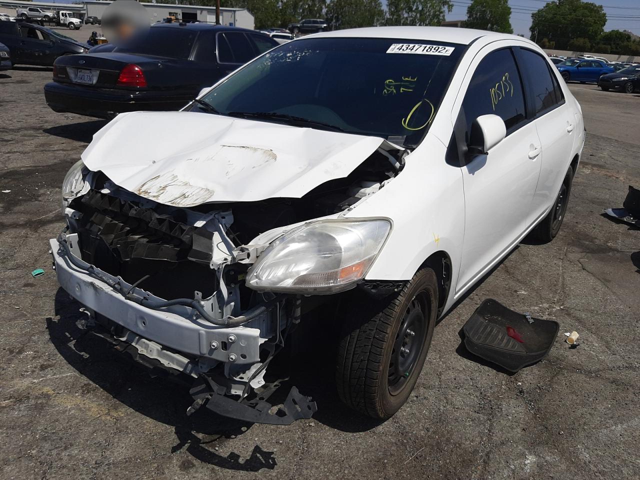 Photo 2 from auction – 2012 TOYOTA YARIS with VIN JTDBT4K32CL030439