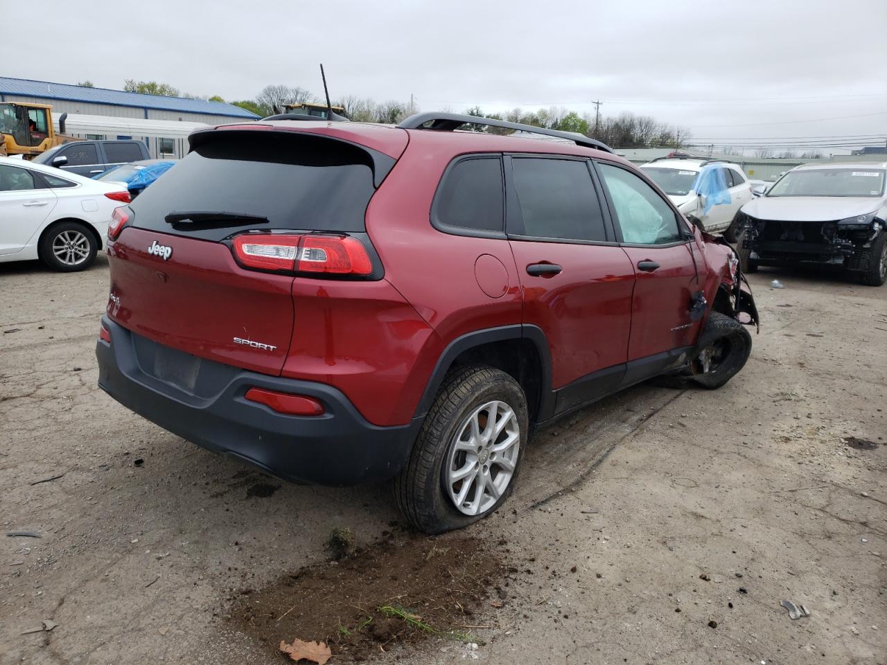 Photo 4 from auction – 2017 JEEP CHEROKEE S with VIN 1C4PJMAB0HW656663