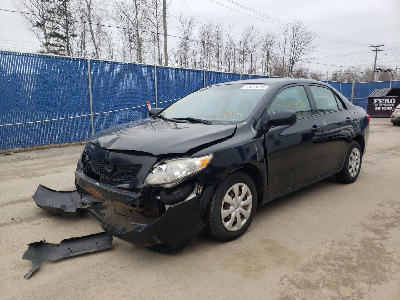 Photo 2 from auction – 2009 TOYOTA COROLLA BA with VIN 1NXBU40E89Z016187