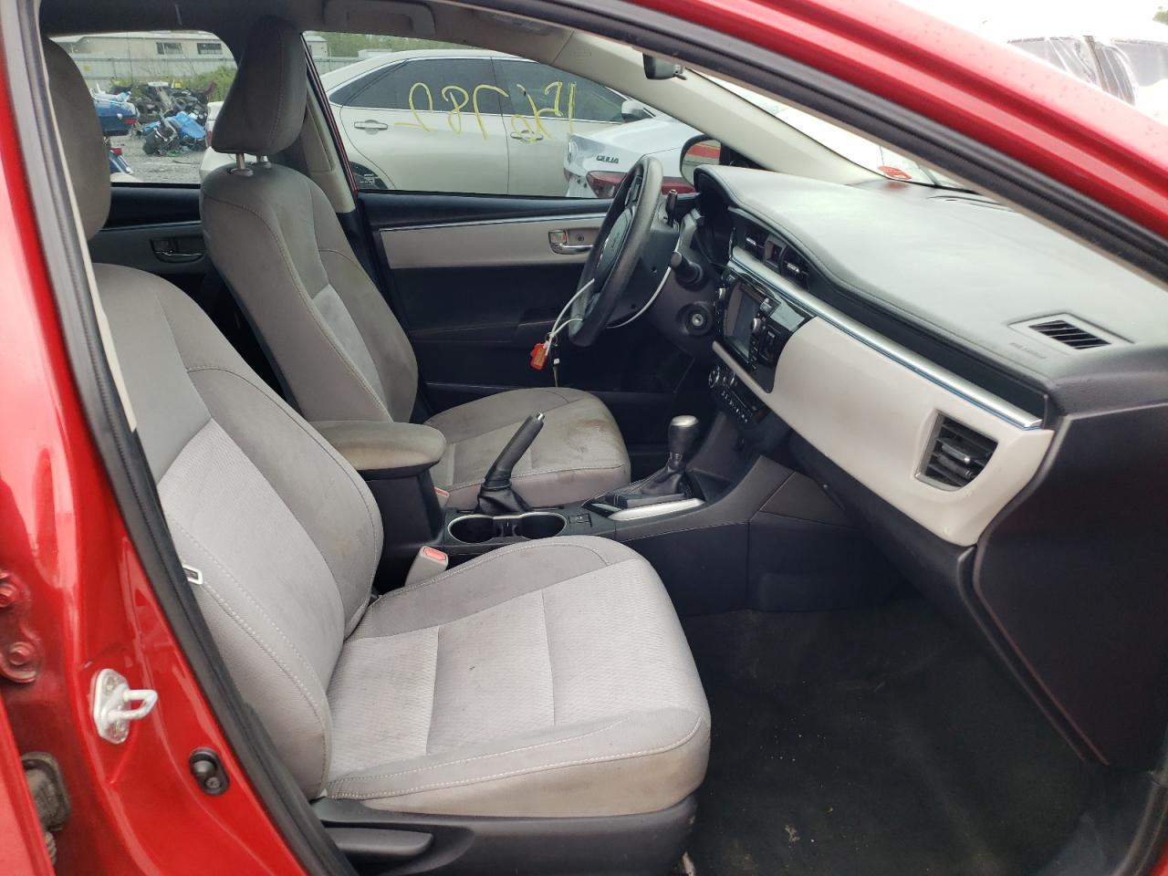 Photo 5 from auction – 2014 TOYOTA COROLLA L with VIN 2T1BURHE3EC133690