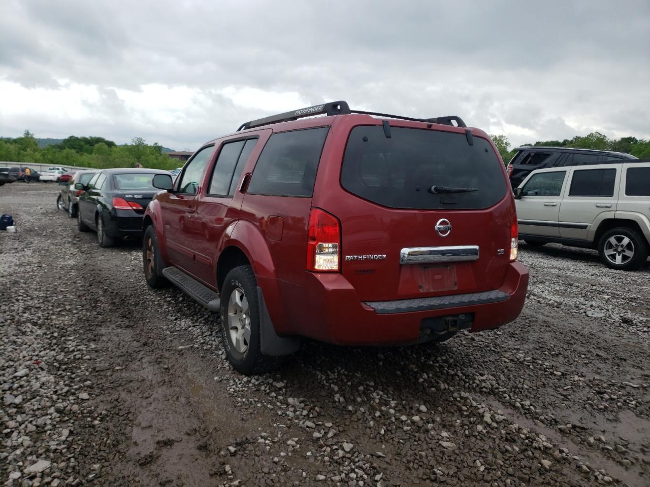 Photo 3 from auction – 2007 NISSAN PATHFINDER with VIN 5N1AR18U37C616299