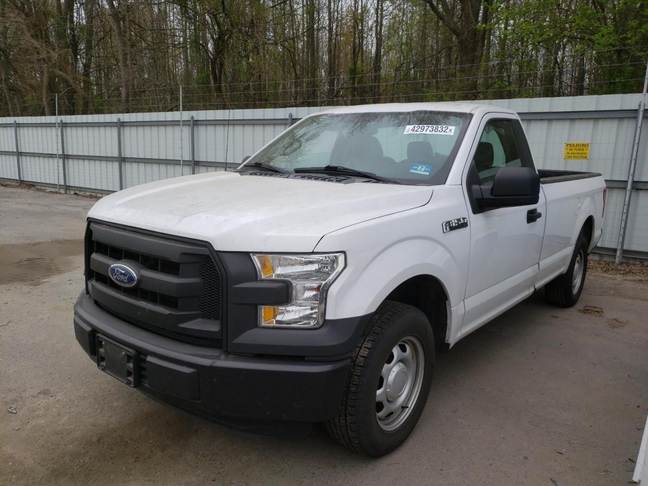 Photo 2 from auction – 2016 FORD F150 with VIN 1FTMF1C82GKE64705