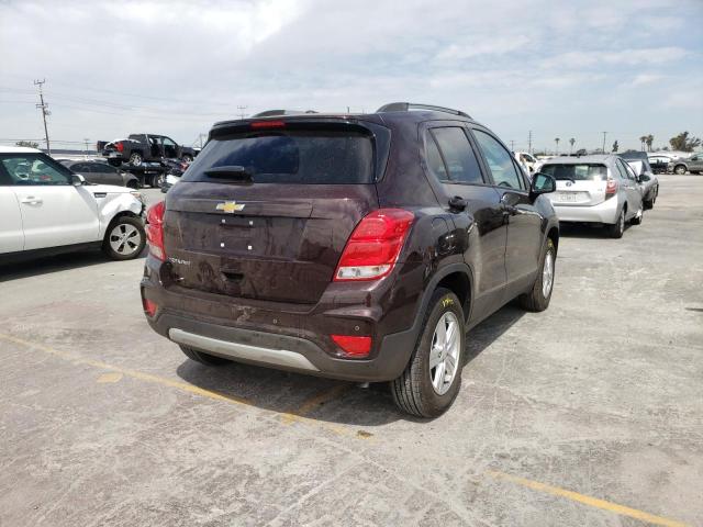 Photo 4 from auction – 2022 CHEVROLET TRAX 1LT with VIN KL7CJPSM7NB514083