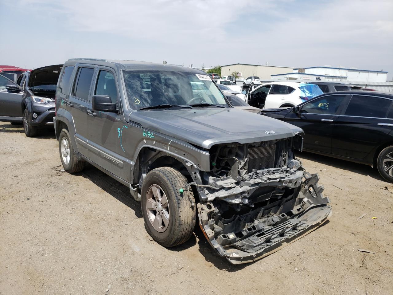 Photo 1 from auction – 2012 JEEP LIBERTY SP with VIN 1C4PJLAK4CW213693