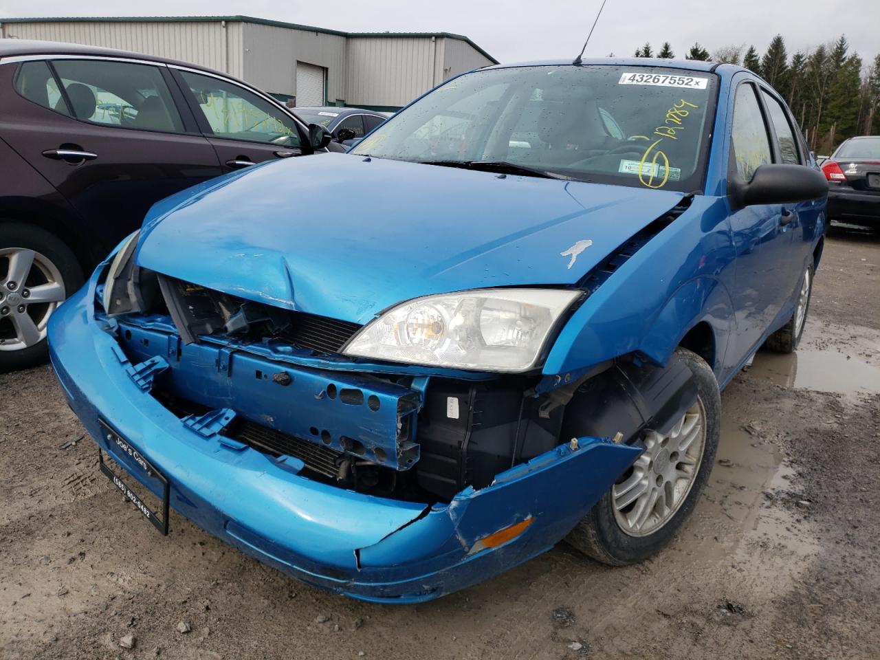 Photo 2 from auction – 2007 FORD FOCUS ZX4 with VIN 1FAHP34N07W248316