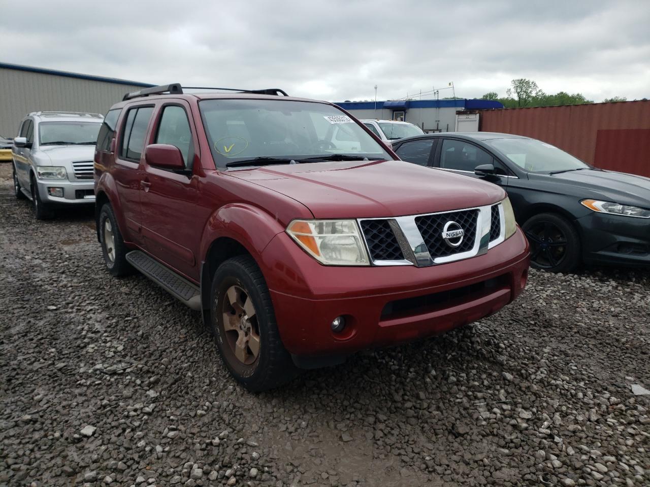 Photo 1 from auction – 2007 NISSAN PATHFINDER with VIN 5N1AR18U37C616299