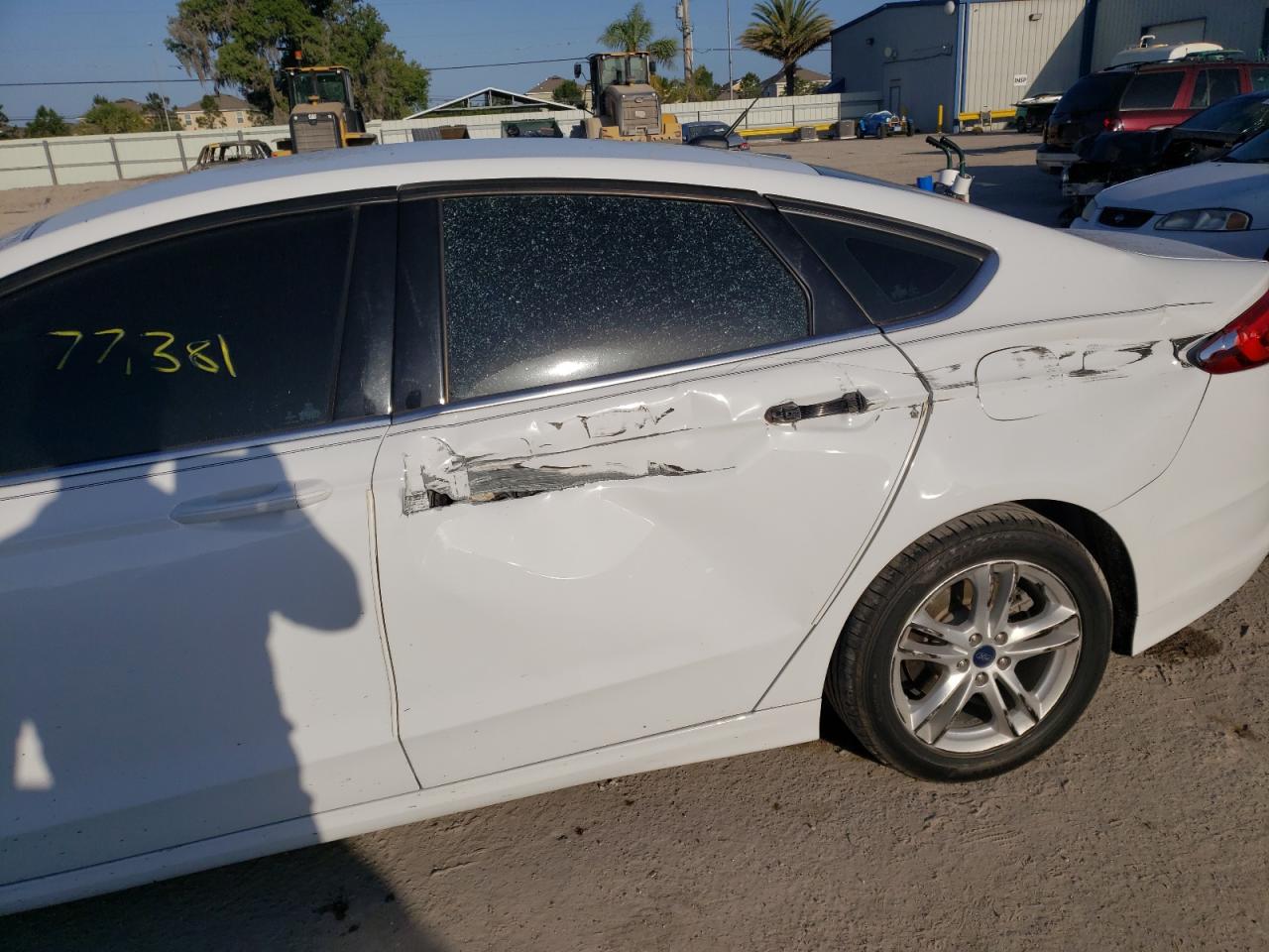 Photo 9 from auction – 2018 FORD FUSION SE with VIN 3FA6P0HD4JR238504