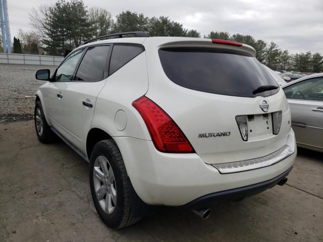 Photo 3 from auction – 2007 NISSAN MURANO SL with VIN JN8AZ08T77W500144