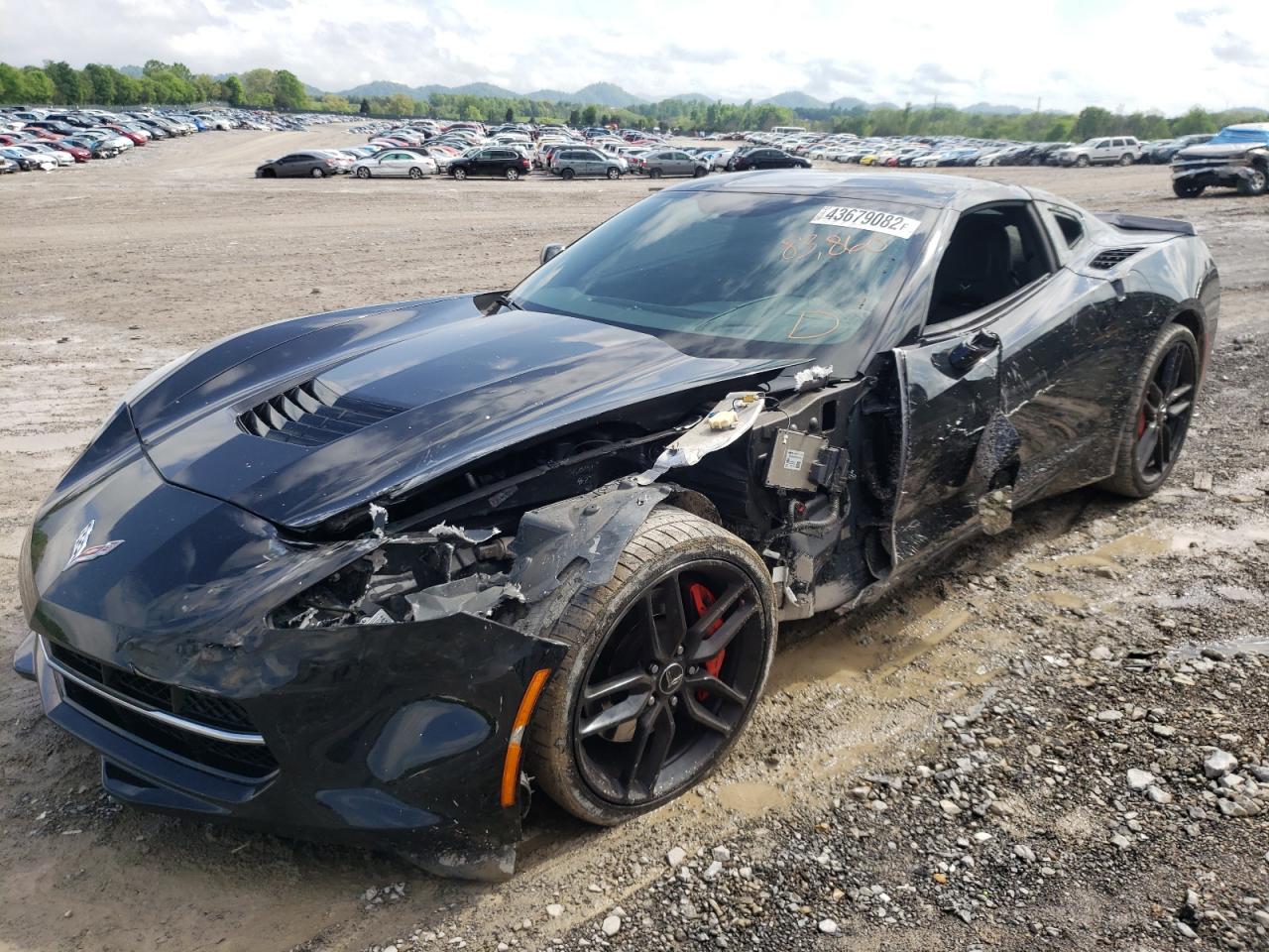 Photo 2 from auction – 2015 CHEVROLET CORVETTE S with VIN 1G1YM2D77F5102393