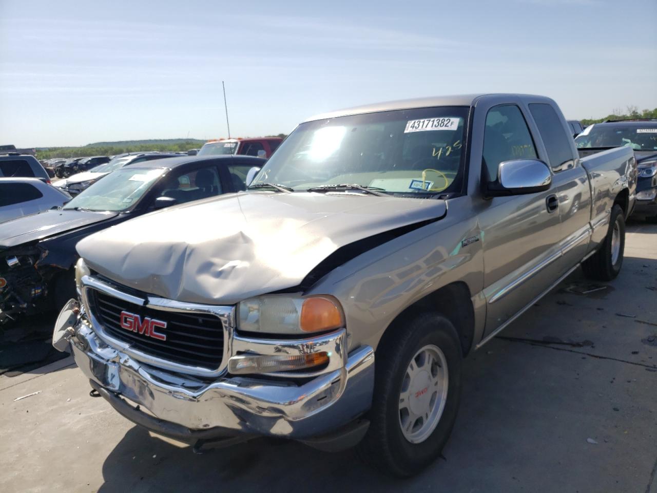 Photo 2 from auction – 2001 GMC NEW SIERRA with VIN 2GTEC19T611209331