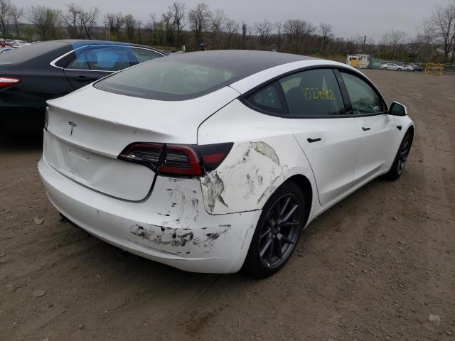 Photo 4 from auction – 2021 TESLA MODEL 3 with VIN 5YJ3E1EA3MF991739
