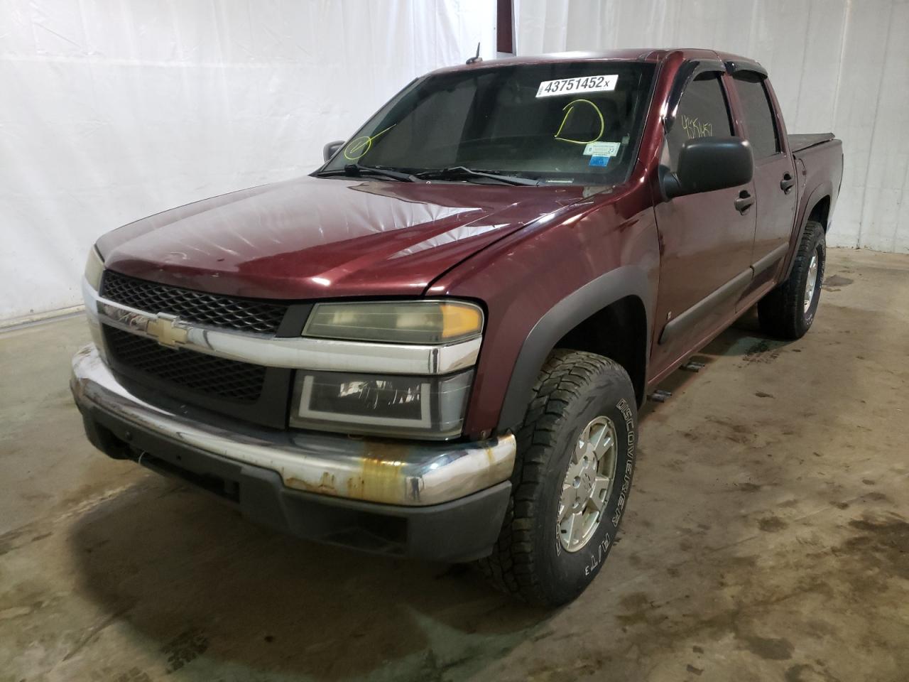 Photo 2 from auction – 2008 CHEVROLET COLORADO with VIN 1GCDT13E488181784