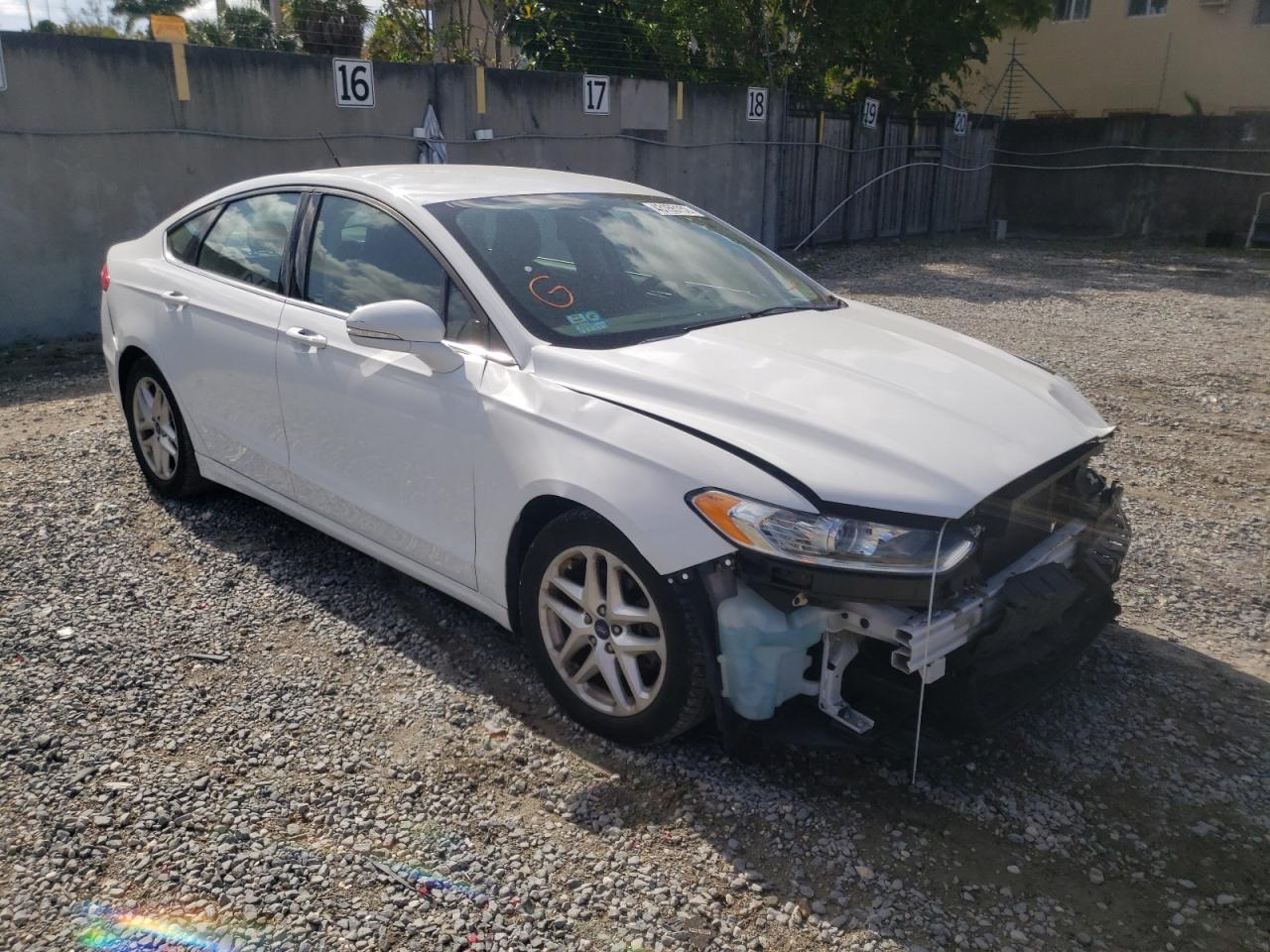 FORD FUSION SE 2016 with VIN 3FA6P0H70GR311452 - Photo from auction