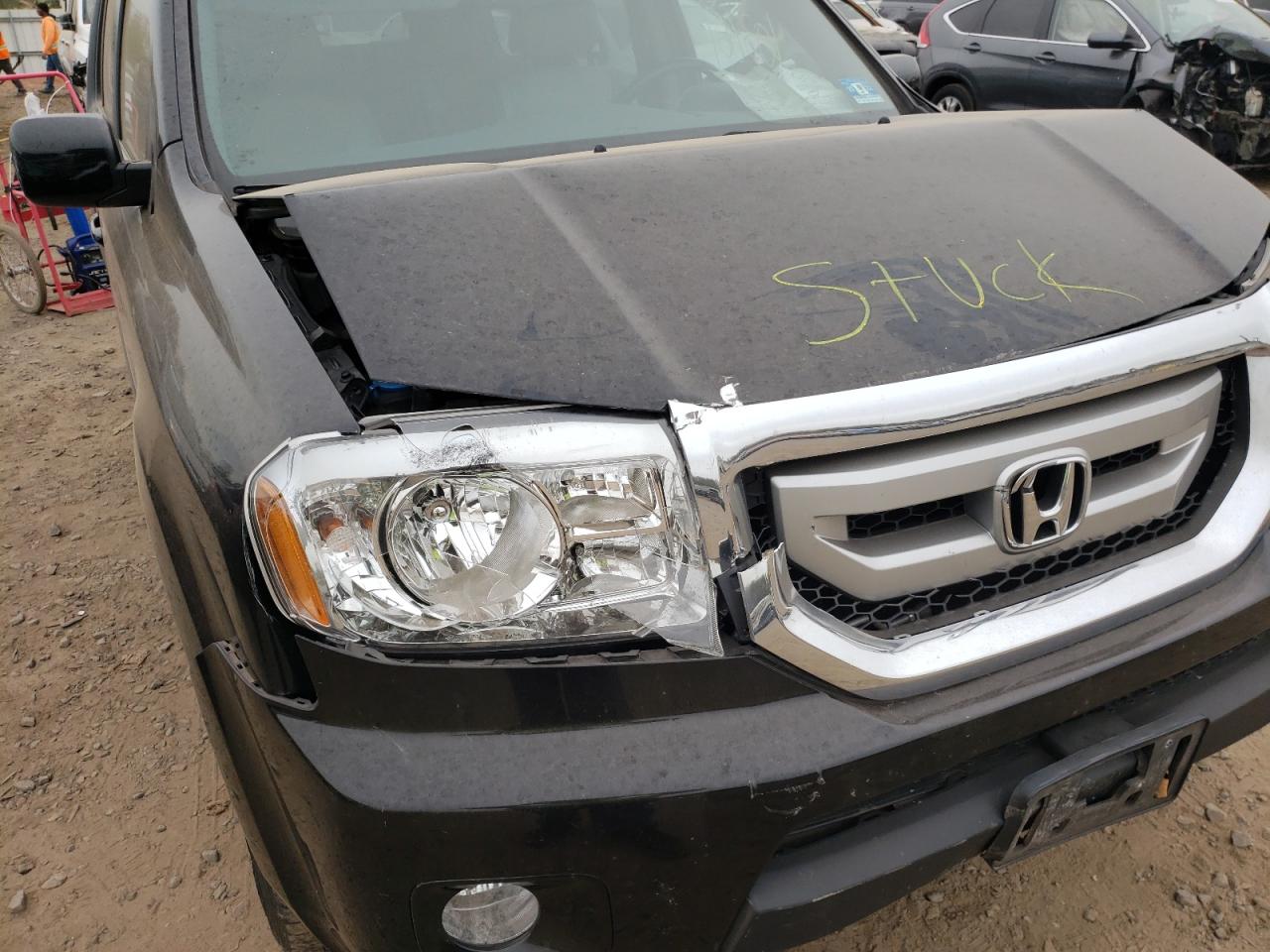 Photo 9 from auction – 2011 HONDA PILOT EXL with VIN 5FNYF4H56BB106157