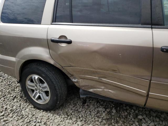 Photo 9 from auction – 2005 HONDA PILOT EXL with VIN 2HKYF18525H508519