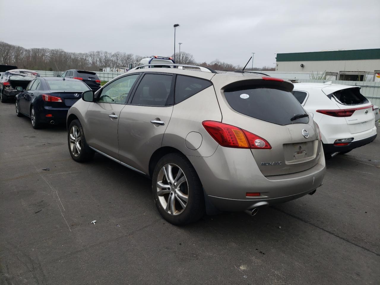 Photo 3 from auction – 2009 NISSAN MURANO S with VIN JN8AZ18W79W156978