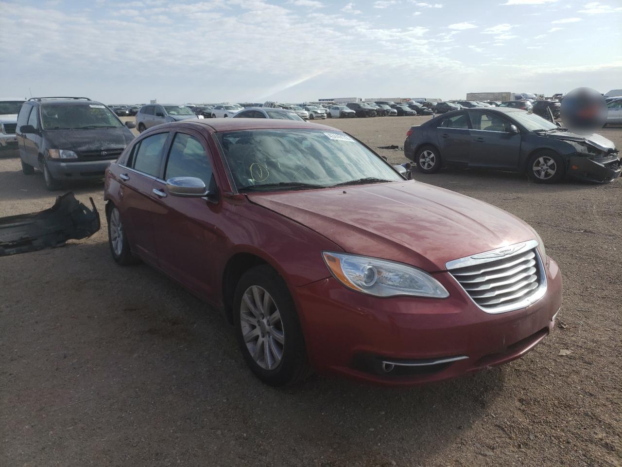 CHRYSLER 200 LIMITE 2014 with VIN 1C3CCBCG9EN157582 - Photo from auction