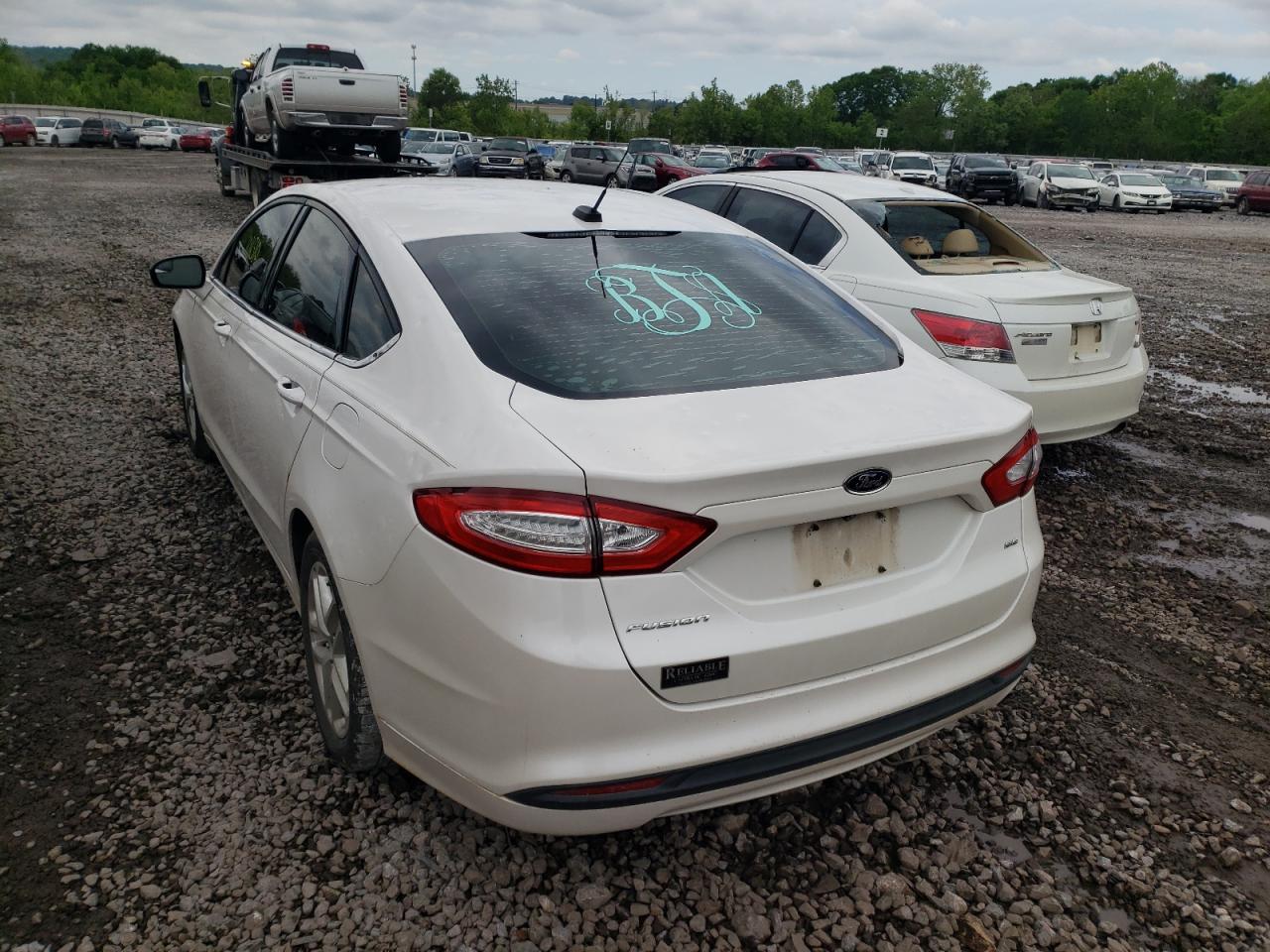 Photo 3 from auction – 2016 FORD FUSION SE with VIN 3FA6P0H75GR119881