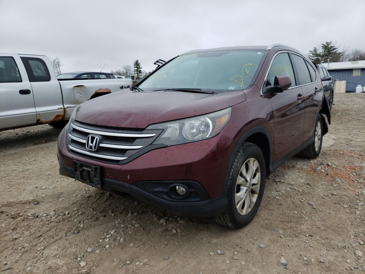 Photo 2 from auction – 2013 HONDA CR-V EXL with VIN 5J6RM4H76DL010194
