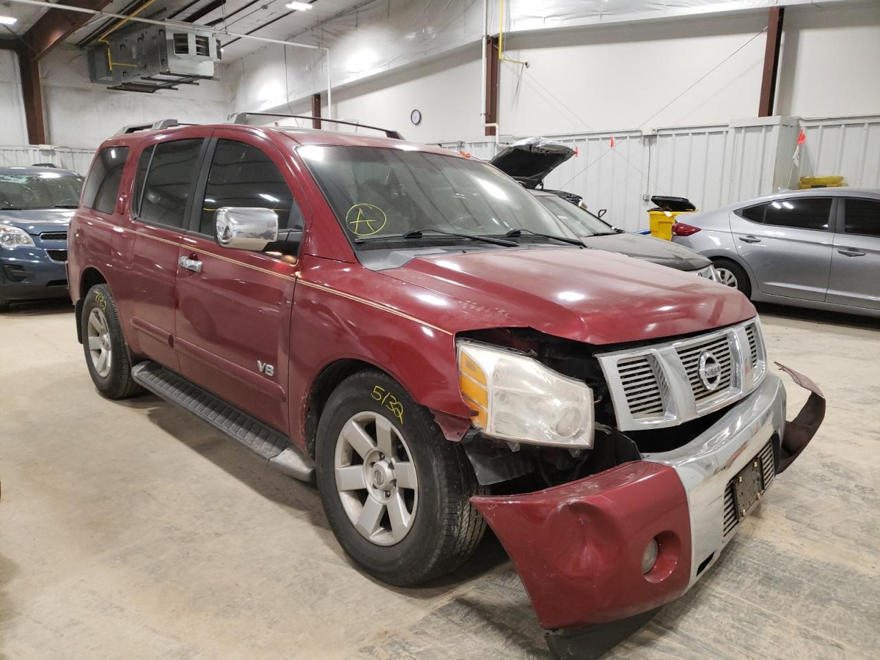 Photo 1 from auction – 2005 NISSAN ARMADA SE with VIN 5N1AA08A95N722474