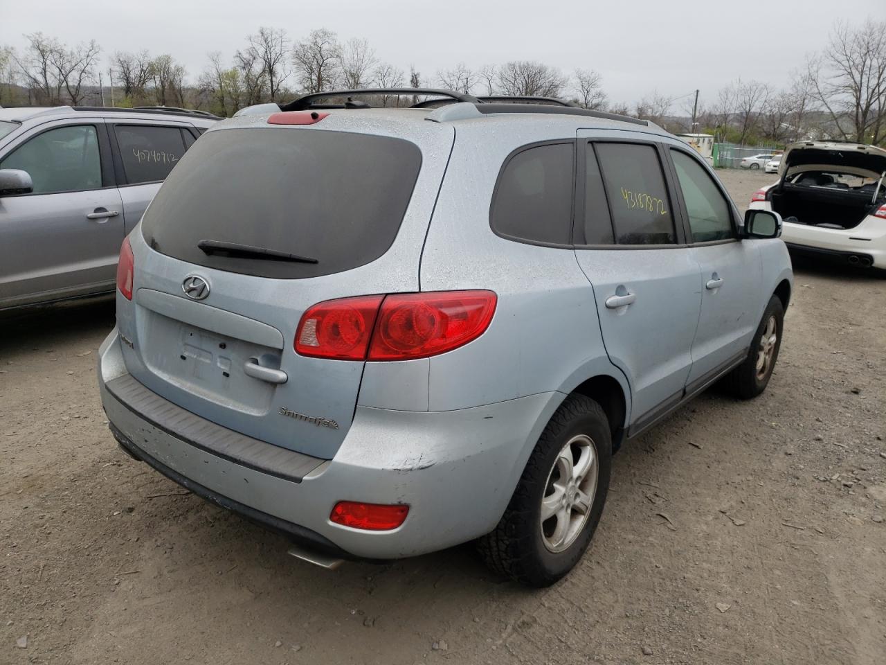 Photo 4 from auction – 2007 HYUNDAI SANTA FE G with VIN 5NMSG13D57H121402