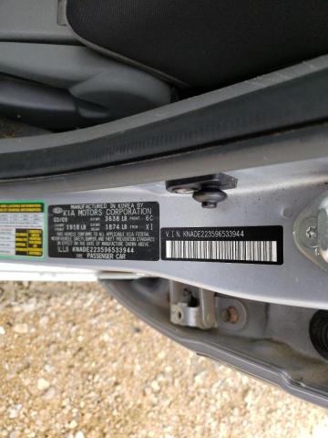 Photo 10 from auction – 2009 KIA RIO BASE with VIN KNADE223596533944