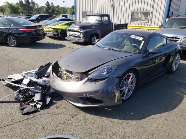 Photo 2 from auction – 2021 PORSCHE CAYMAN S with VIN WP0AB2A80MS275196