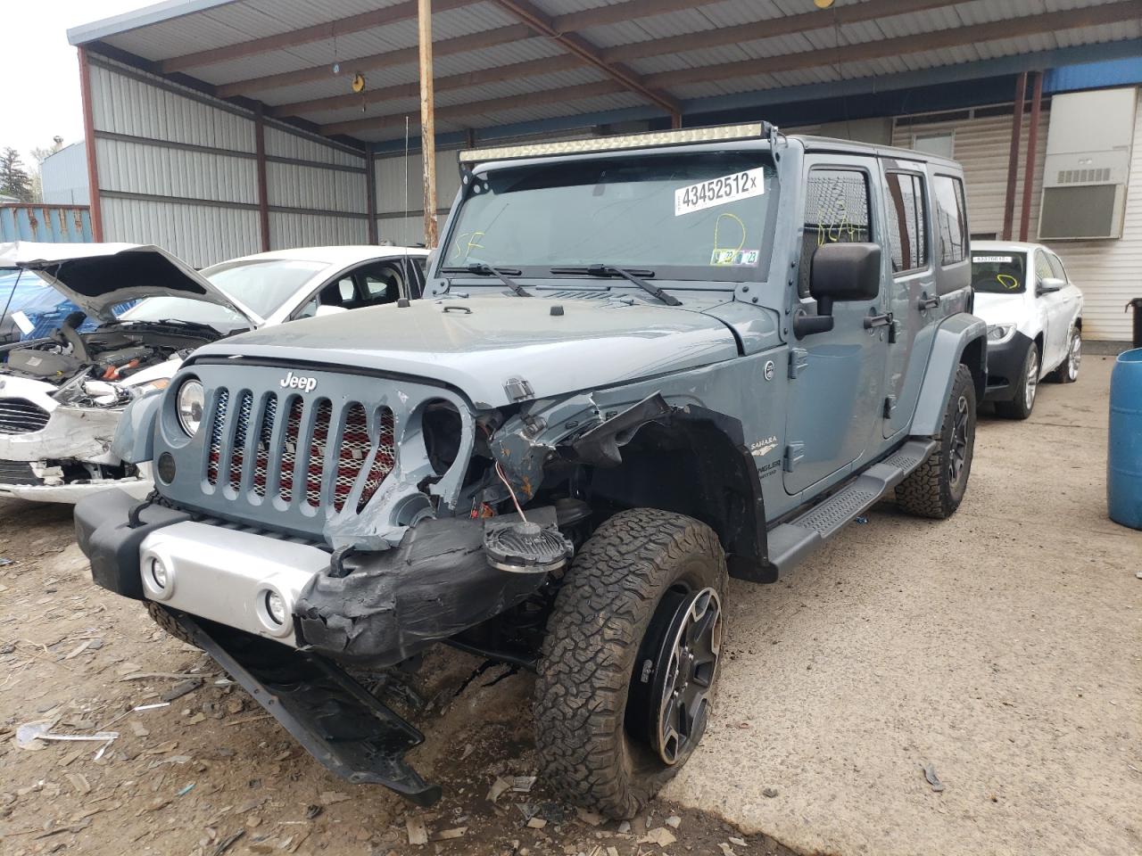 Photo 2 from auction – 2015 JEEP WRANGLER U with VIN 1C4HJWEG1FL624163