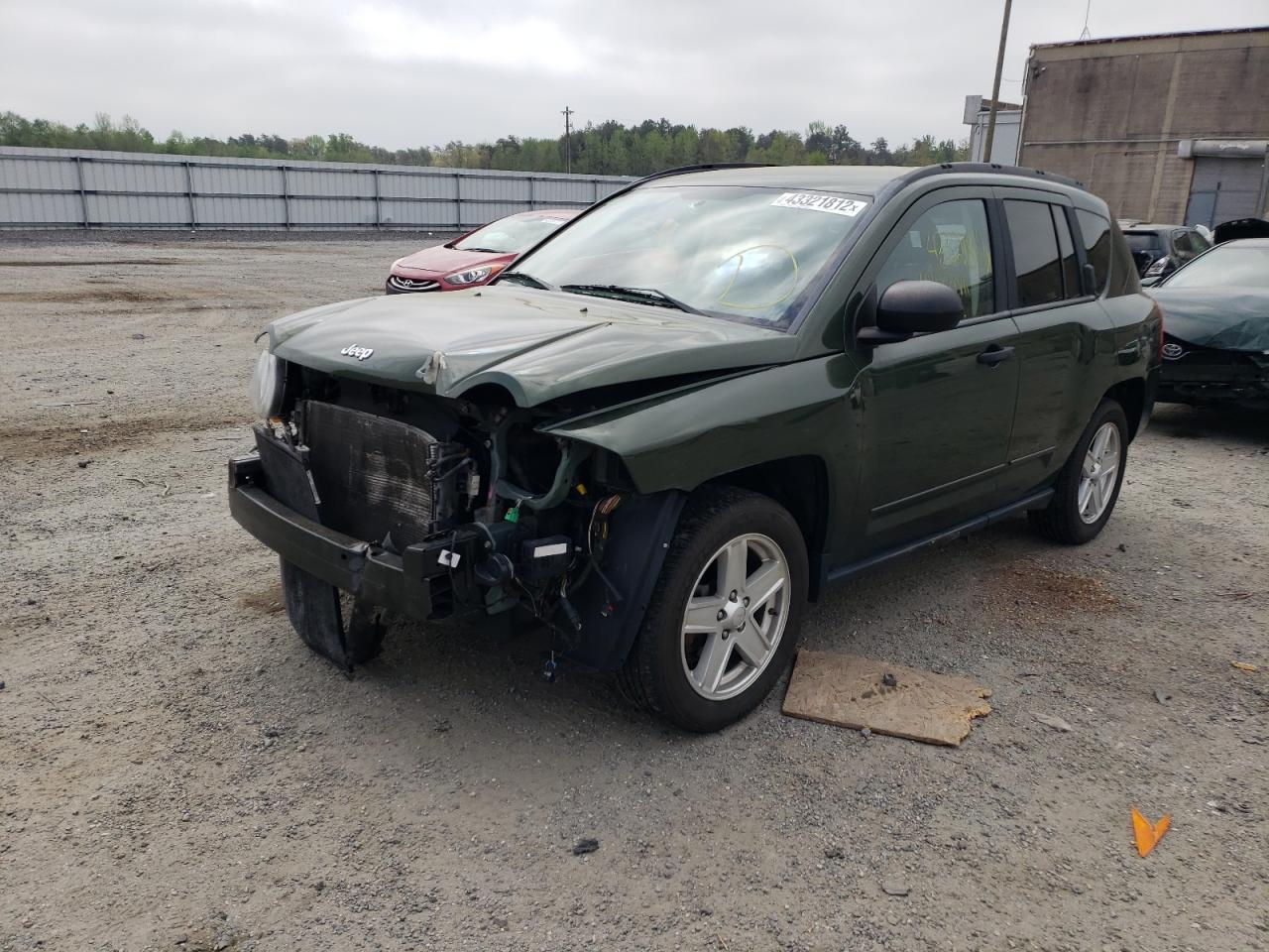 Photo 2 from auction – 2009 JEEP COMPASS SP with VIN 1J4FT47B79D140627