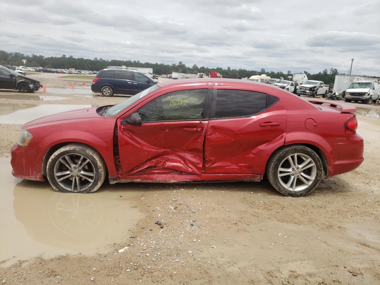 Photo 9 from auction – 2014 DODGE AVENGER SE with VIN 1C3CDZAB6EN174059