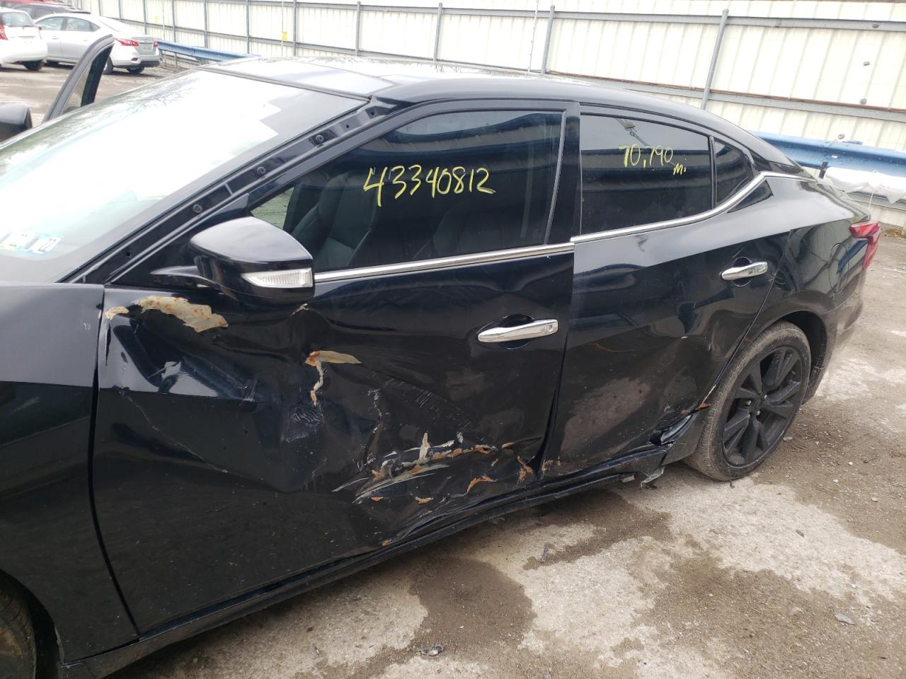 Photo 9 from auction – 2016 NISSAN MAXIMA 3.5 with VIN 1N4AA6AP3GC442091