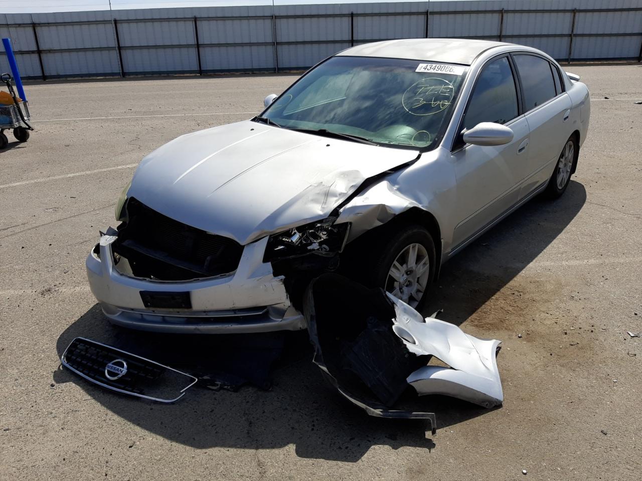 Photo 2 from auction – 2006 NISSAN ALTIMA S with VIN 1N4AL11D16N453502