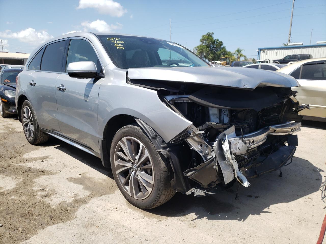 ACURA MDX TECHNO 2019 with VIN 5J8YD3H55KL004492 - Photo from auction