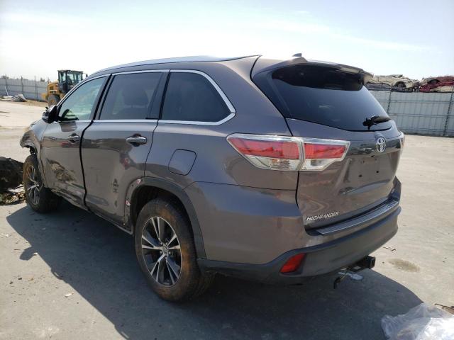 Photo 3 from auction – 2016 TOYOTA HIGHLANDER with VIN 5TDKKRFH8GS150000