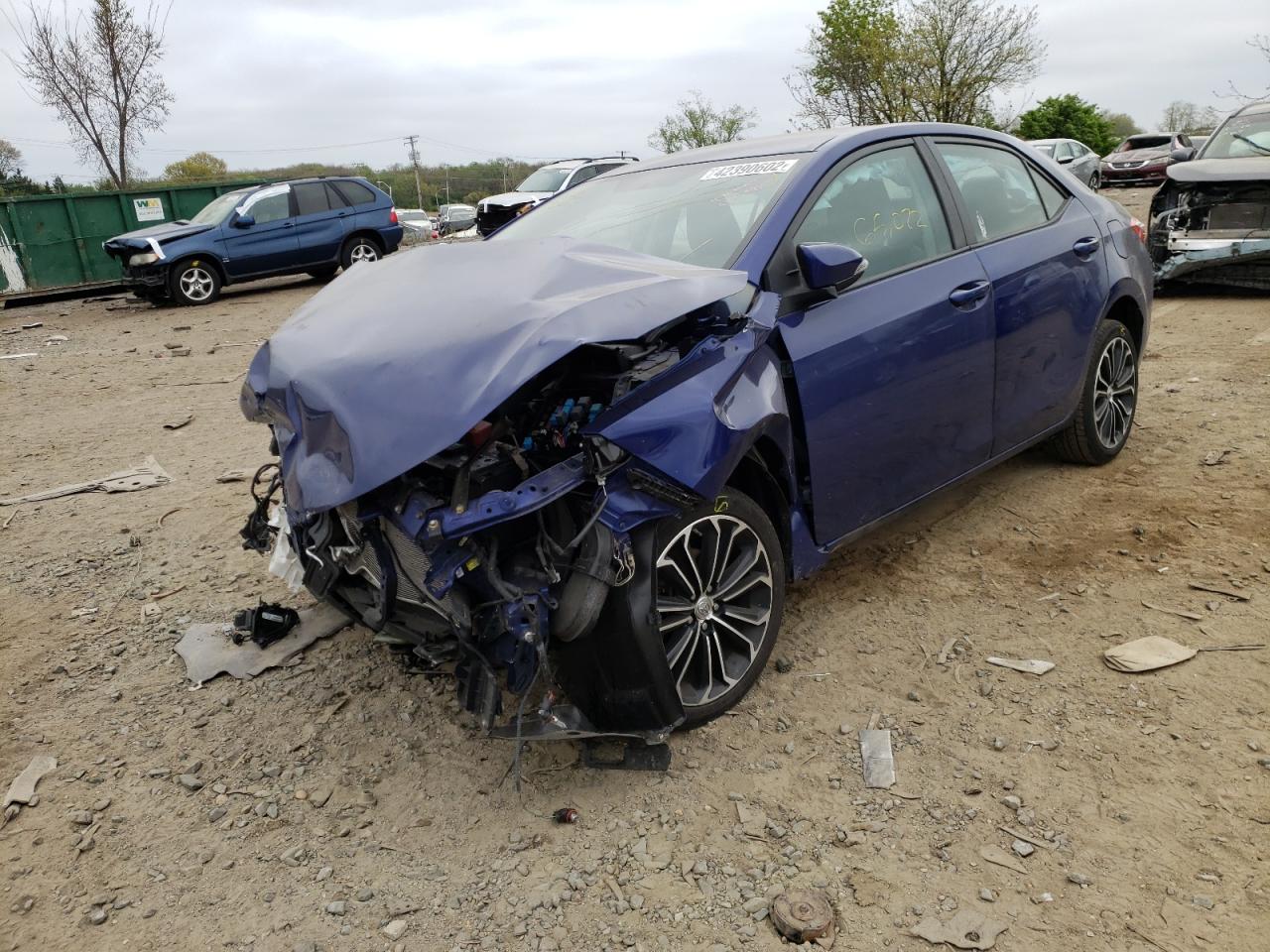 Photo 2 from auction – 2015 TOYOTA COROLLA L with VIN 2T1BURHE2FC339214