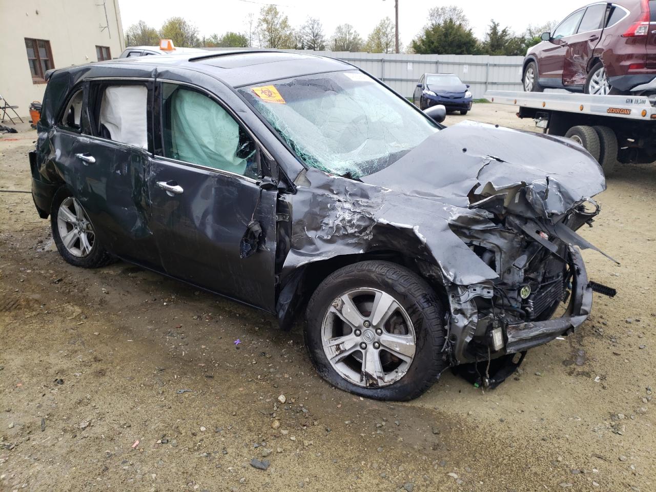 Photo 9 from auction – 2011 ACURA MDX TECHNO with VIN 2HNYD2H6XBH507248