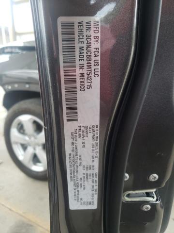 Photo 10 from auction – 2021 JEEP COMPASS LA with VIN 3C4NJCBB4MT542715