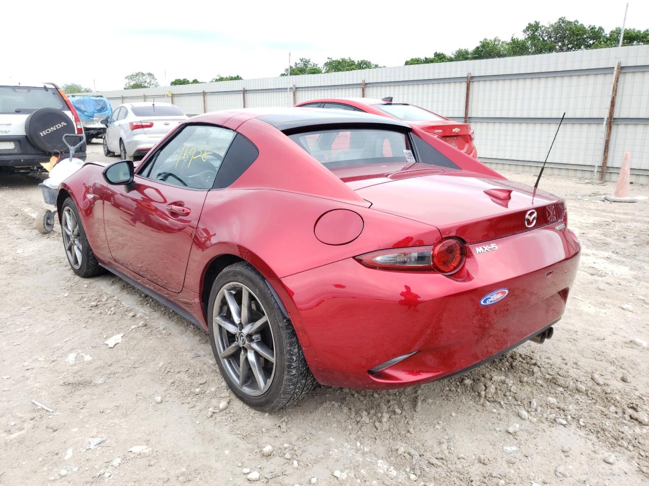Photo 3 from auction – 2021 MAZDA MX-5 MIATA with VIN JM1NDAM77M0455361